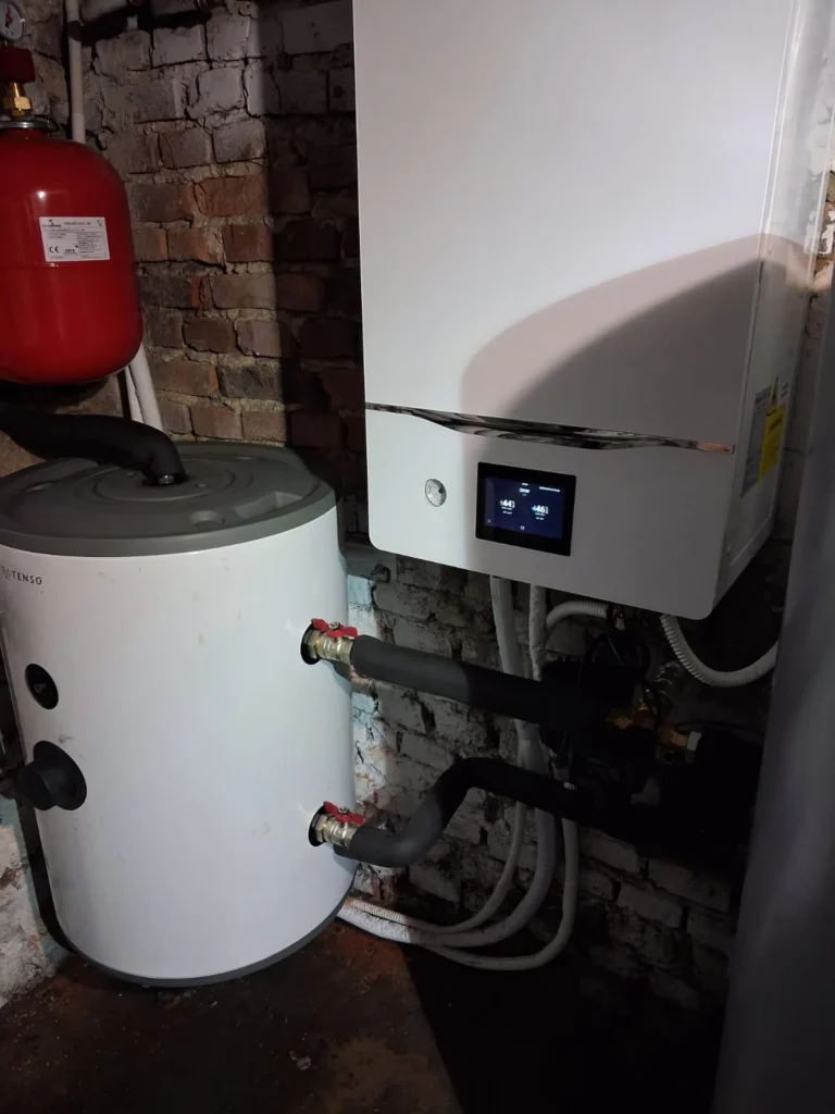 boiler z piecem gazowym